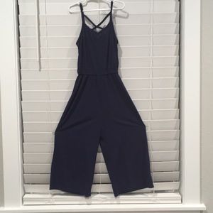 Kids navy jumpsuit
